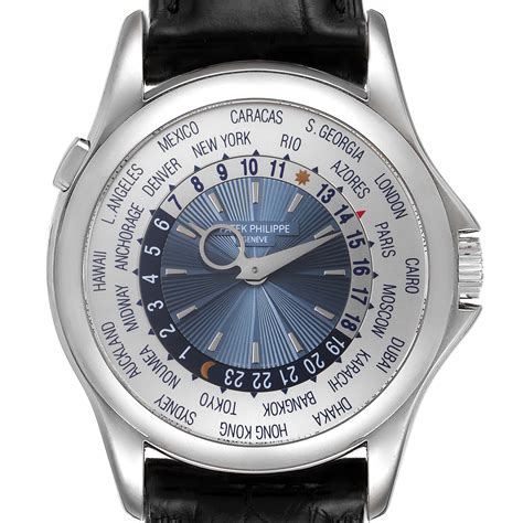 patek philippe platinum world time копия|Patek Philippe world timer.